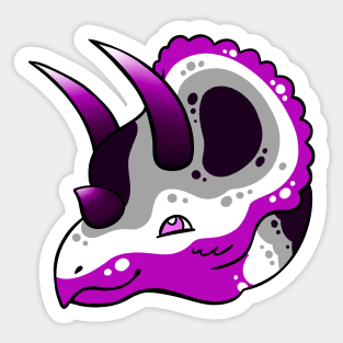 Pride Dinosaurs: Asexual Sticker